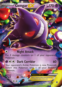 Gengar-EX - Rare Holo EX