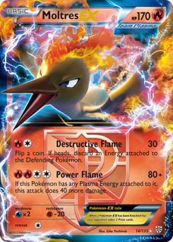 Moltres-EX - Rare Holo EX