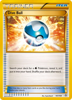 Dive Ball - Rare Secret