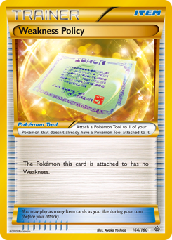 Weakness Policy - Rare Secret