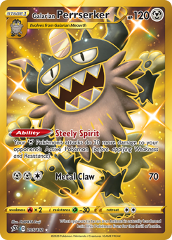 Galarian Perrserker - Rare Secret