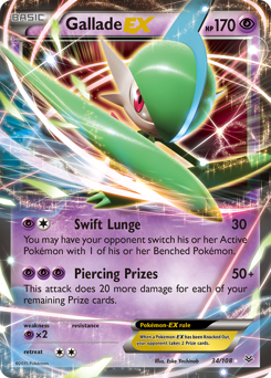 Gallade-EX - Rare Holo EX