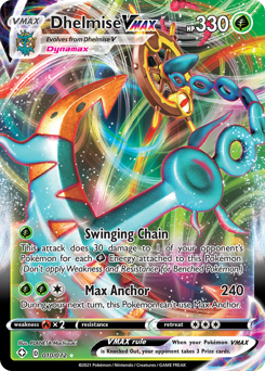 Dhelmise VMAX - Rare Holo VMAX