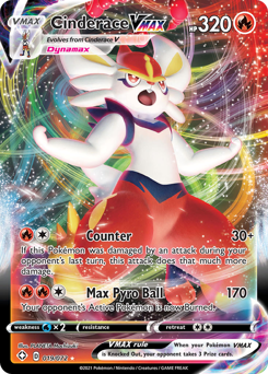 Cinderace VMAX - Rare Holo VMAX