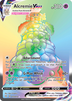Alcremie VMAX - Rare Rainbow