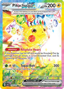 Pikachu ex - Special Illustration Rare