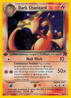 Dark Charizard - Rare Holo