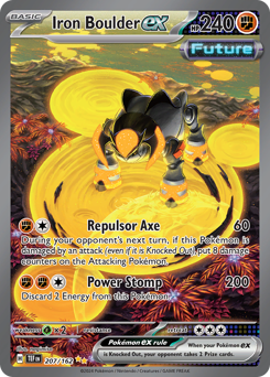 Iron Boulder ex - Special Illustration Rare