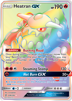 Heatran-GX - Rare Rainbow