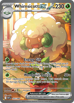 Whimsicott ex - Special Illustration Rare