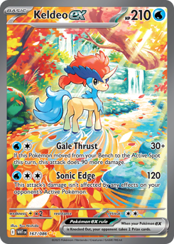 Keldeo ex - Special Illustration Rare