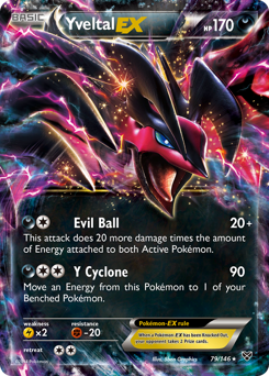 Yveltal-EX - Rare Holo EX
